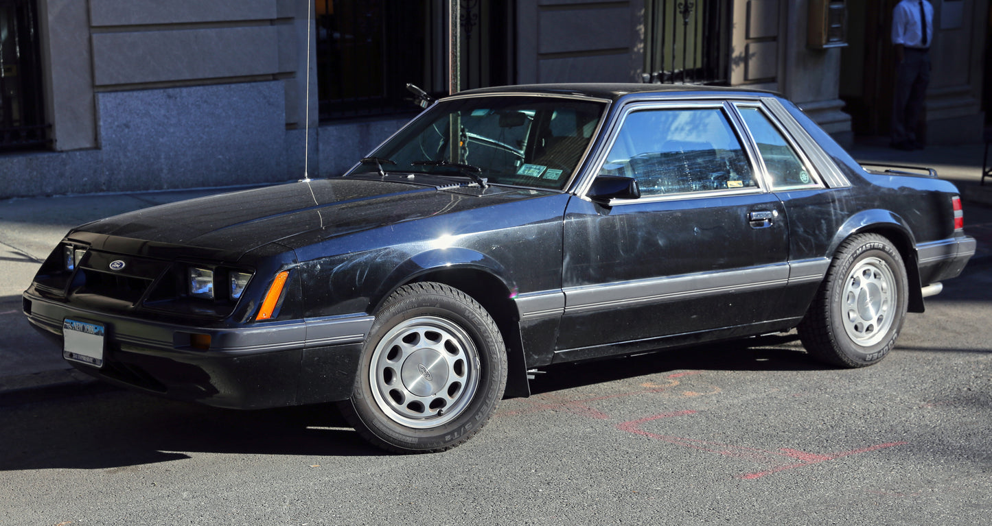 1986 Ford Mustang Police Car Rental