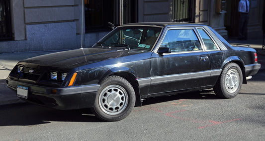 1986 Ford Mustang Police Car Rental